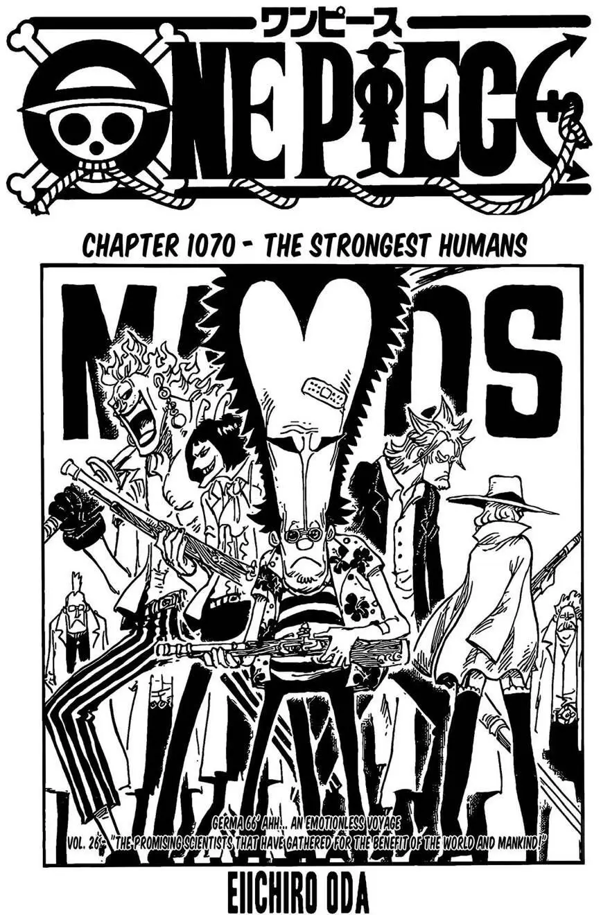 One Piece chương 1070, trang 1