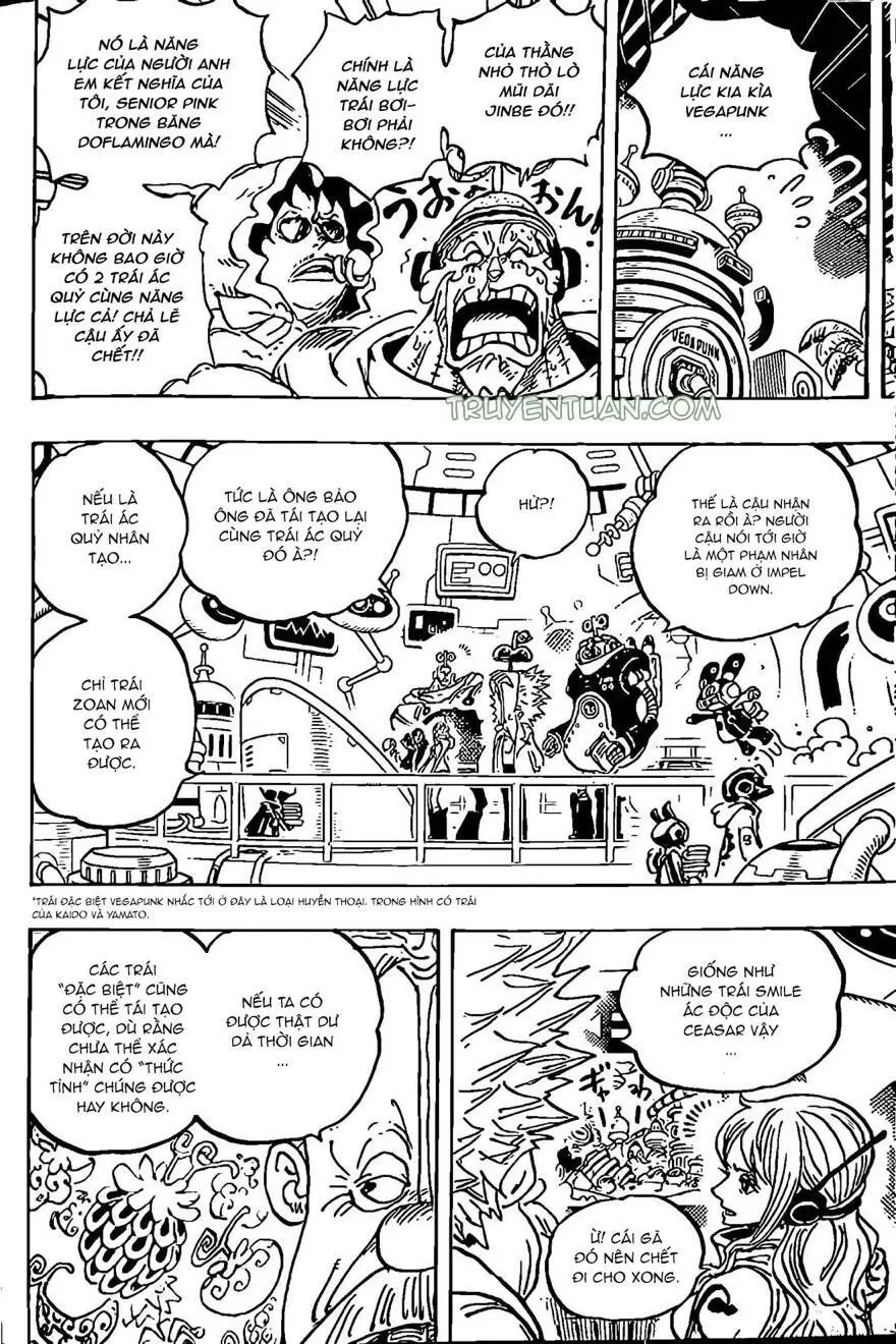 One Piece chương 1070, trang 6