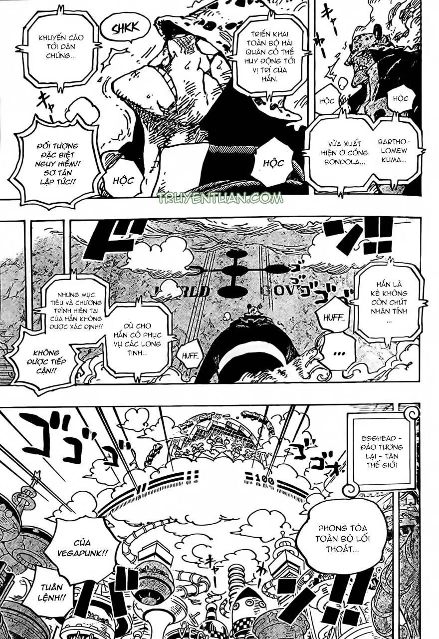 One Piece chương 1071, trang 3