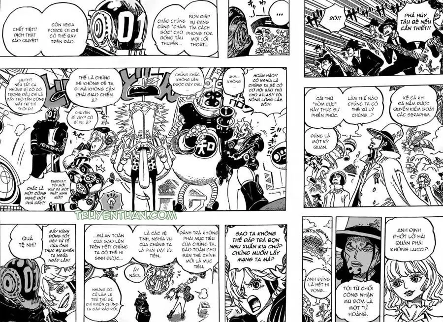One Piece chương 1071, trang 4
