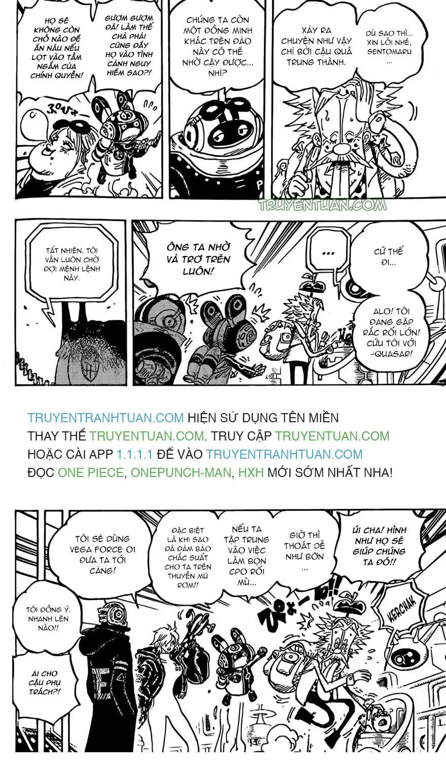 One Piece chương 1071, trang 5