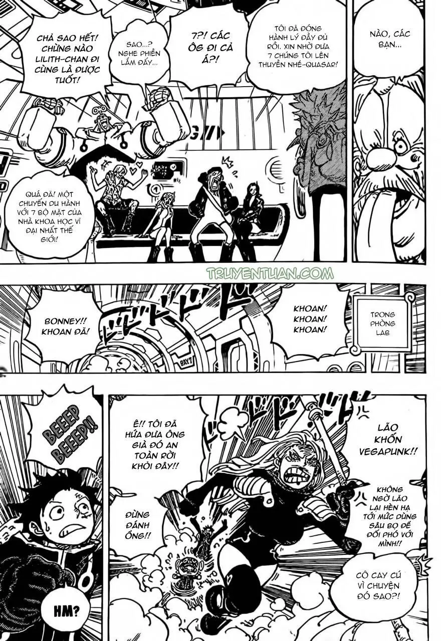 One Piece chương 1071, trang 6