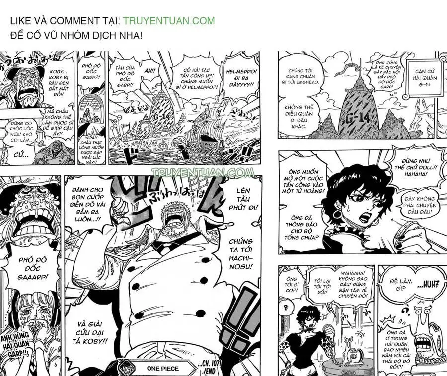 One Piece chương 1071, trang 13