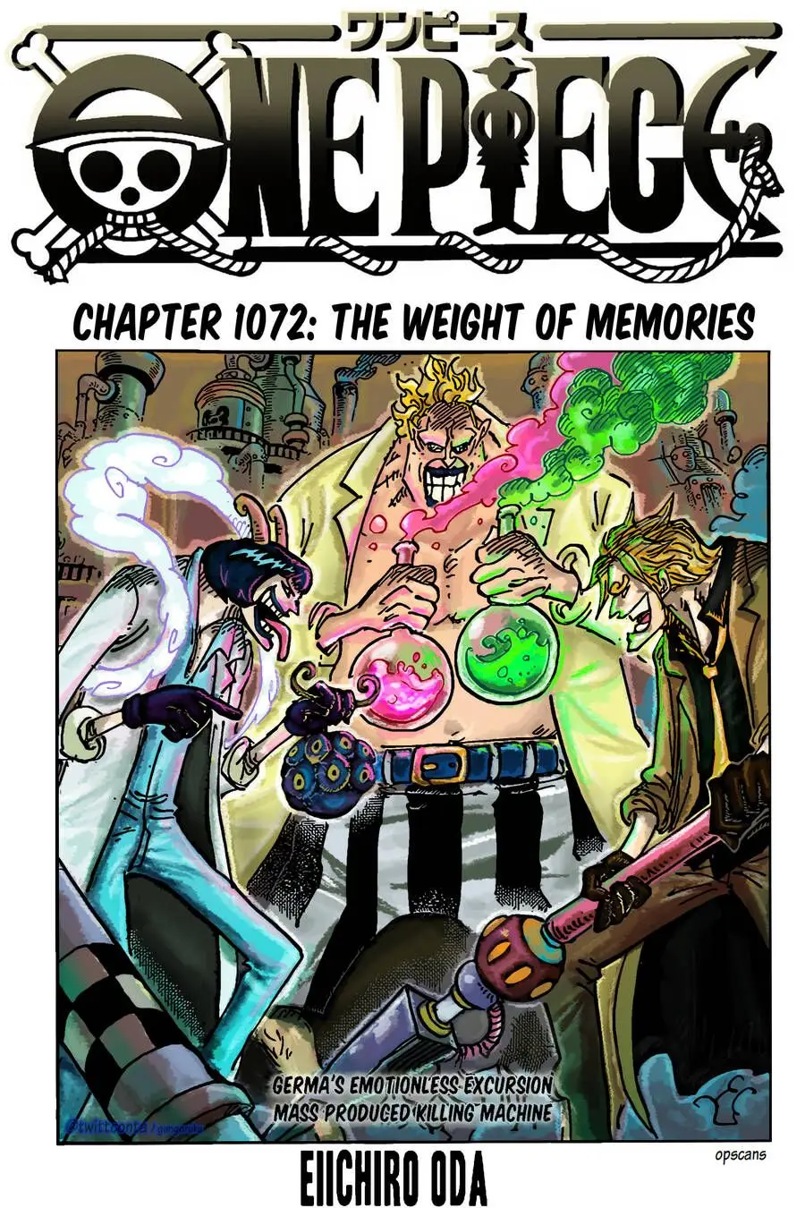 One Piece chương 1072, trang 1