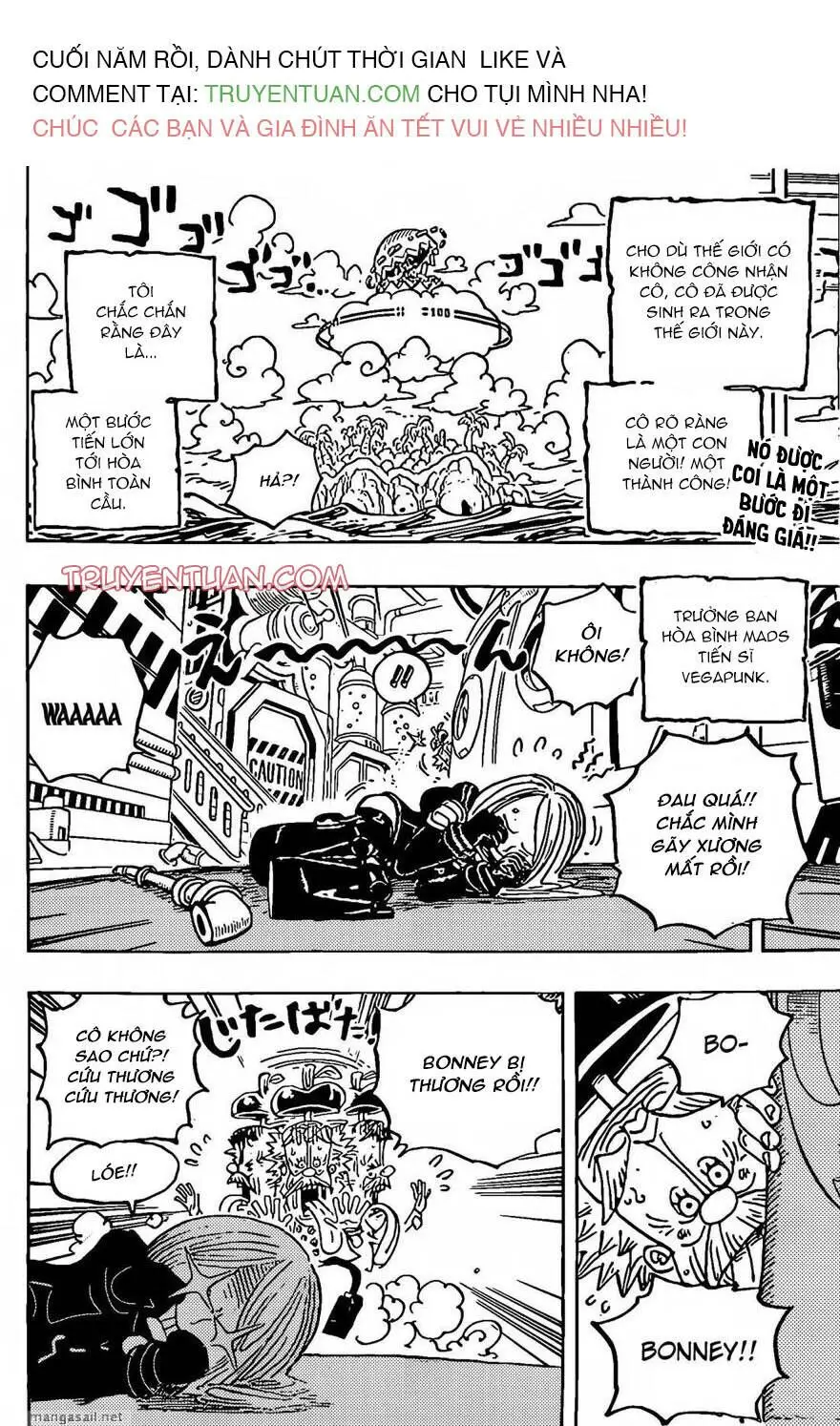 One Piece chương 1072, trang 2