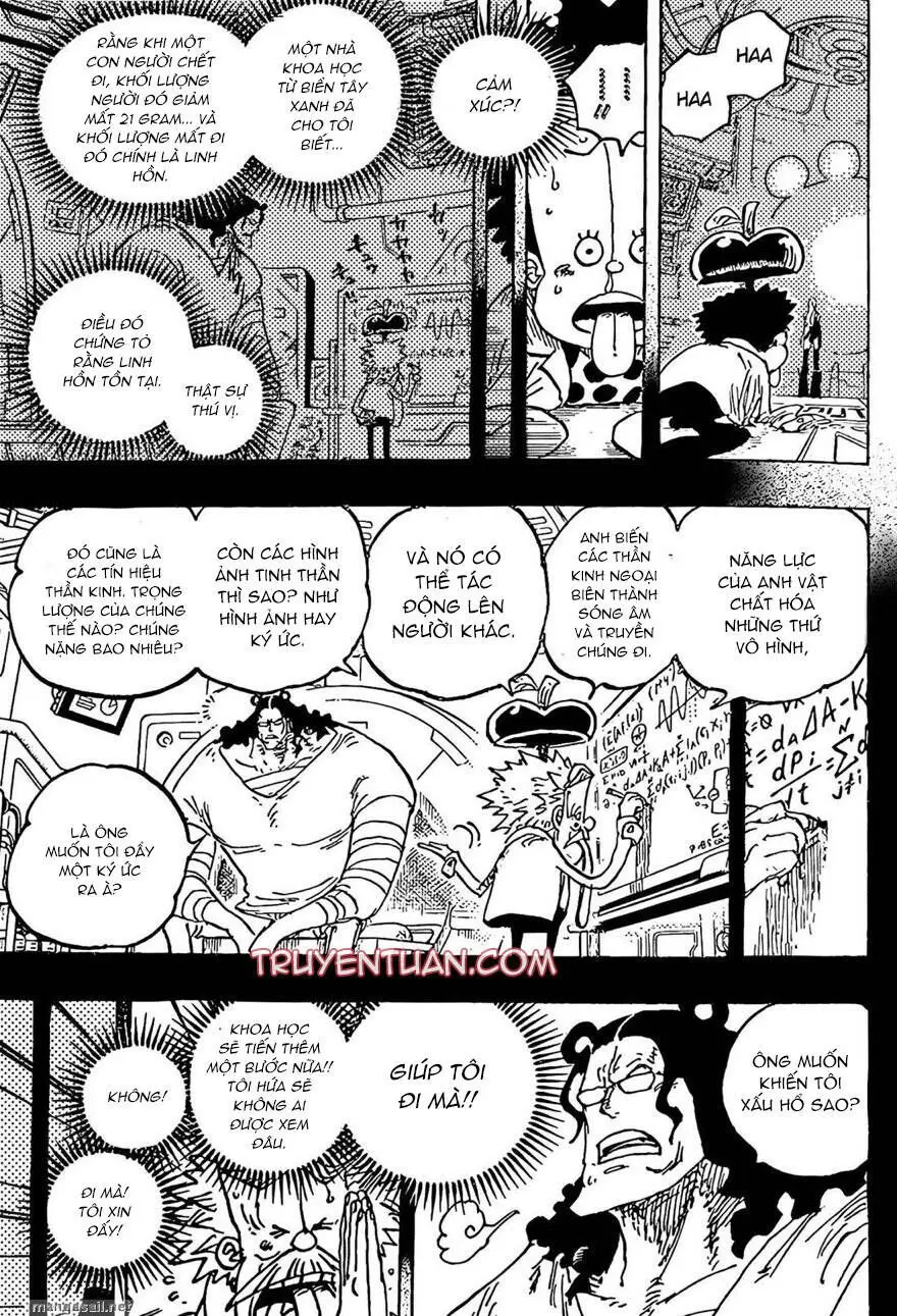 One Piece chương 1072, trang 9