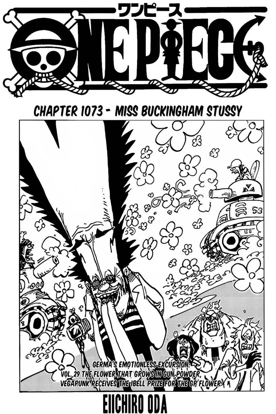 One Piece chương 1073, trang 1