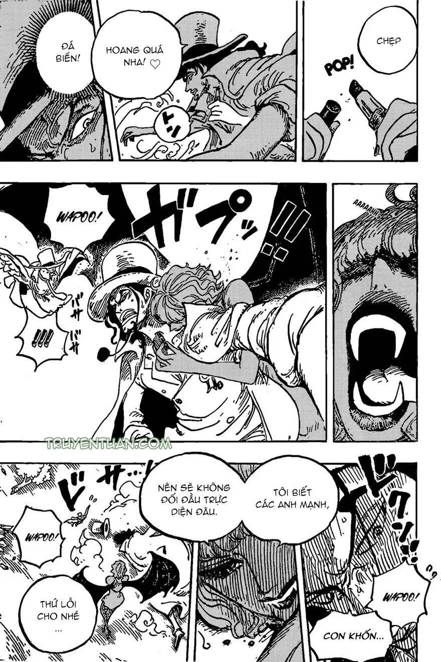 One Piece chương 1073, trang 3