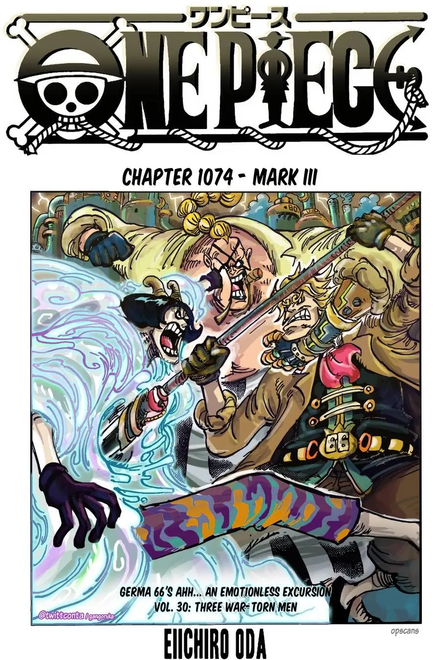 One Piece chương 1074, trang 2