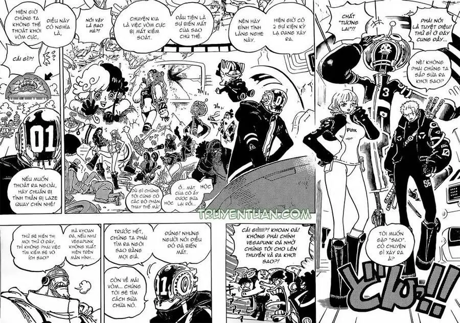 One Piece chương 1074, trang 9