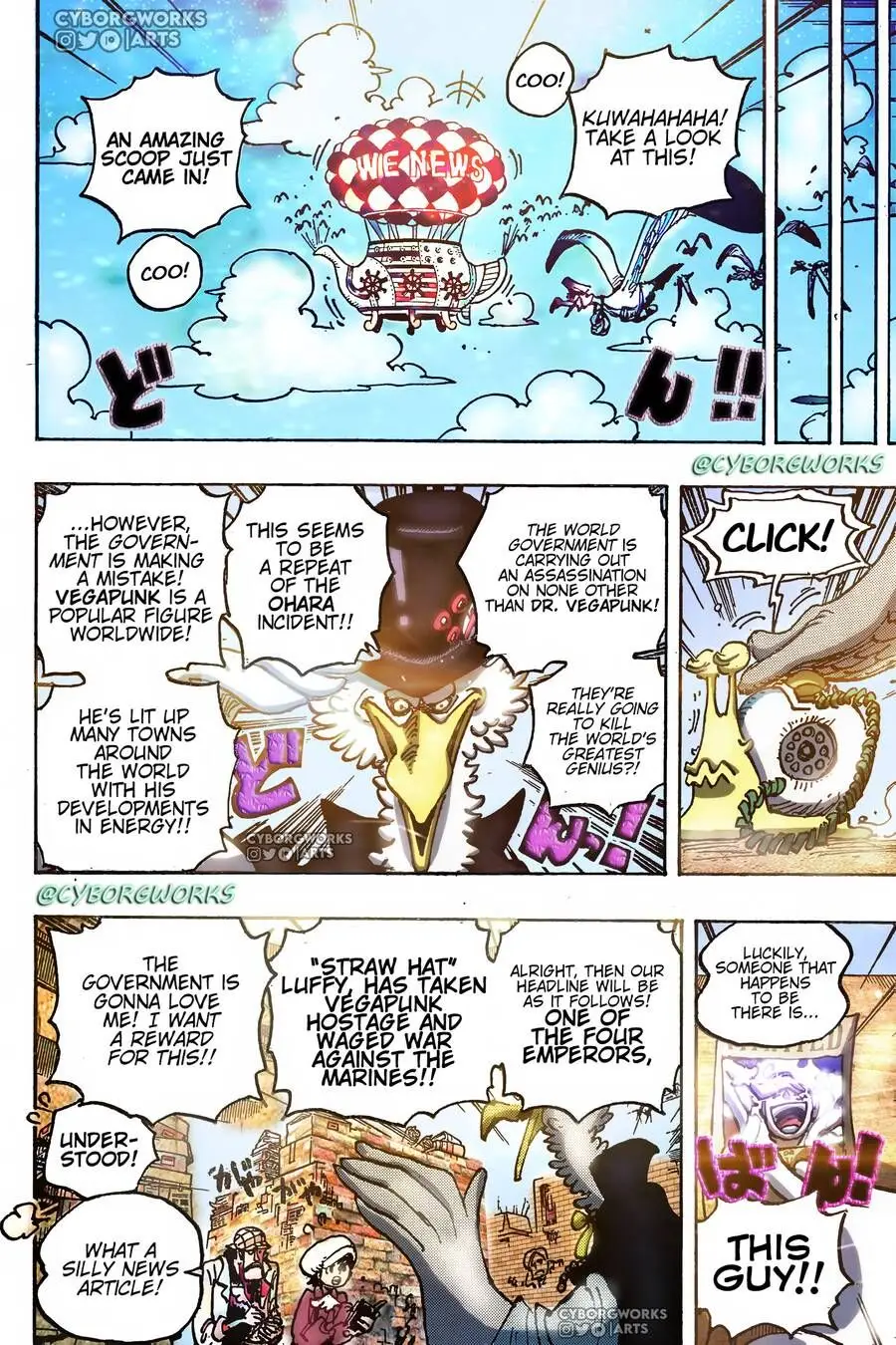 One Piece chương 1074, trang 19