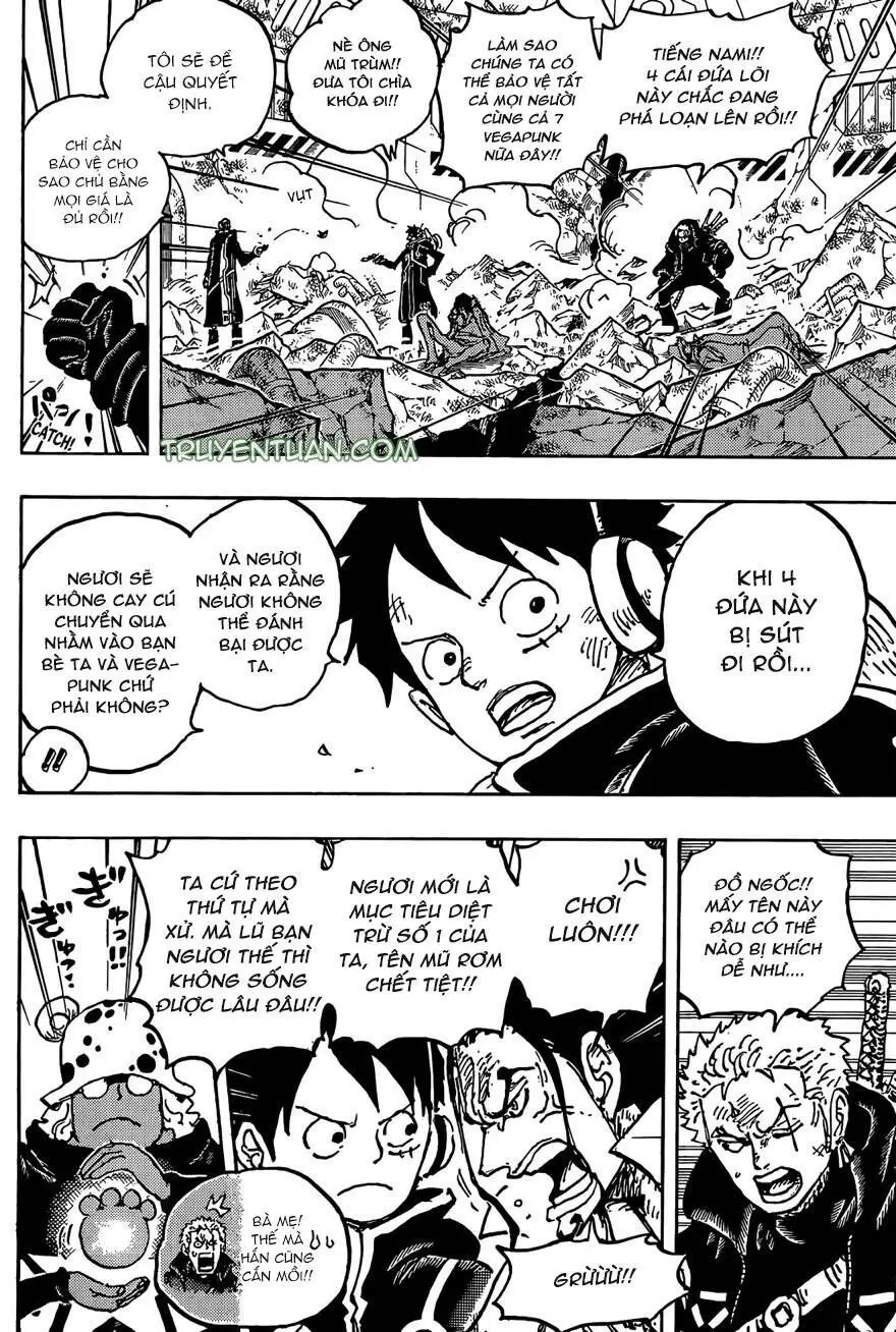 One Piece chương 1076, trang 6