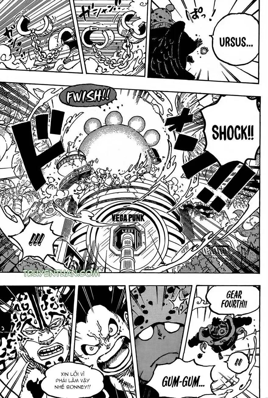 One Piece chương 1076, trang 7