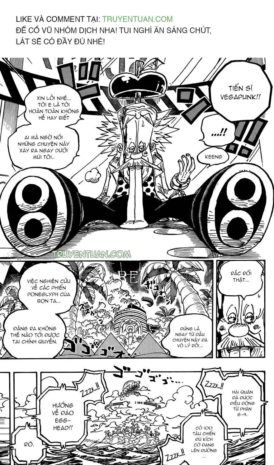 One Piece chương 1076, trang 10