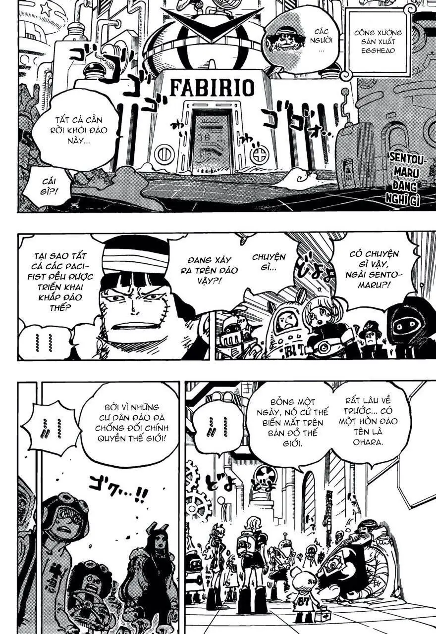 One Piece chương 1077, trang 3
