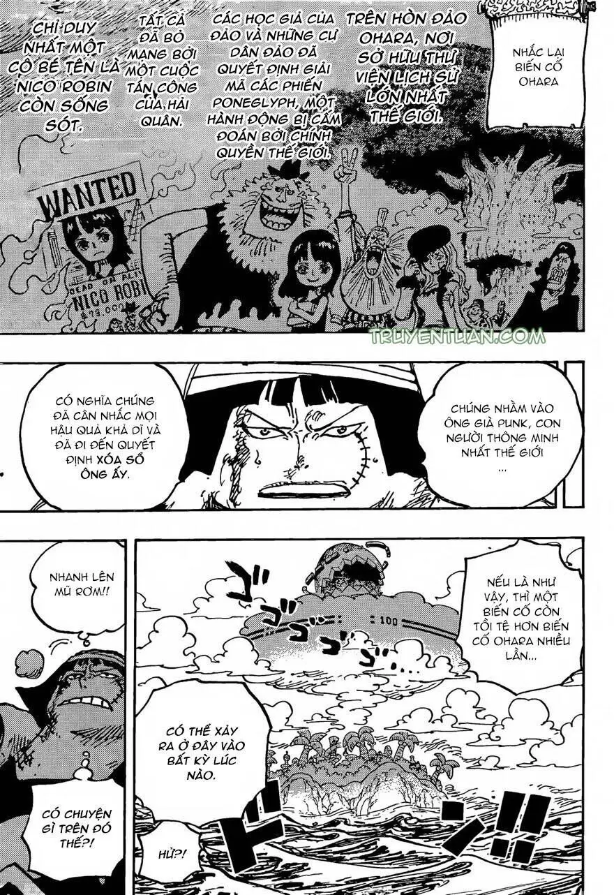 One Piece chương 1077, trang 4
