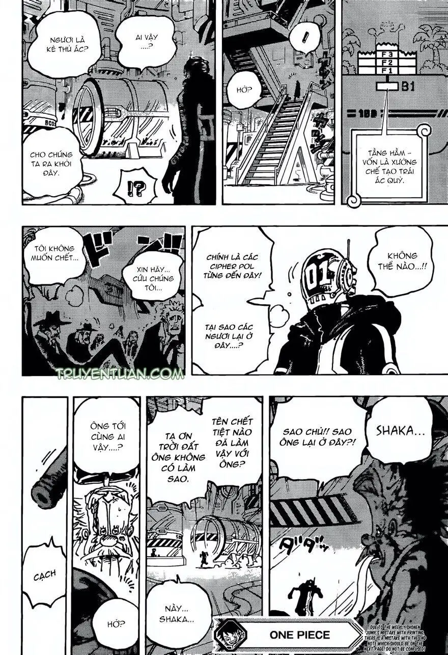 One Piece chương 1077, trang 17