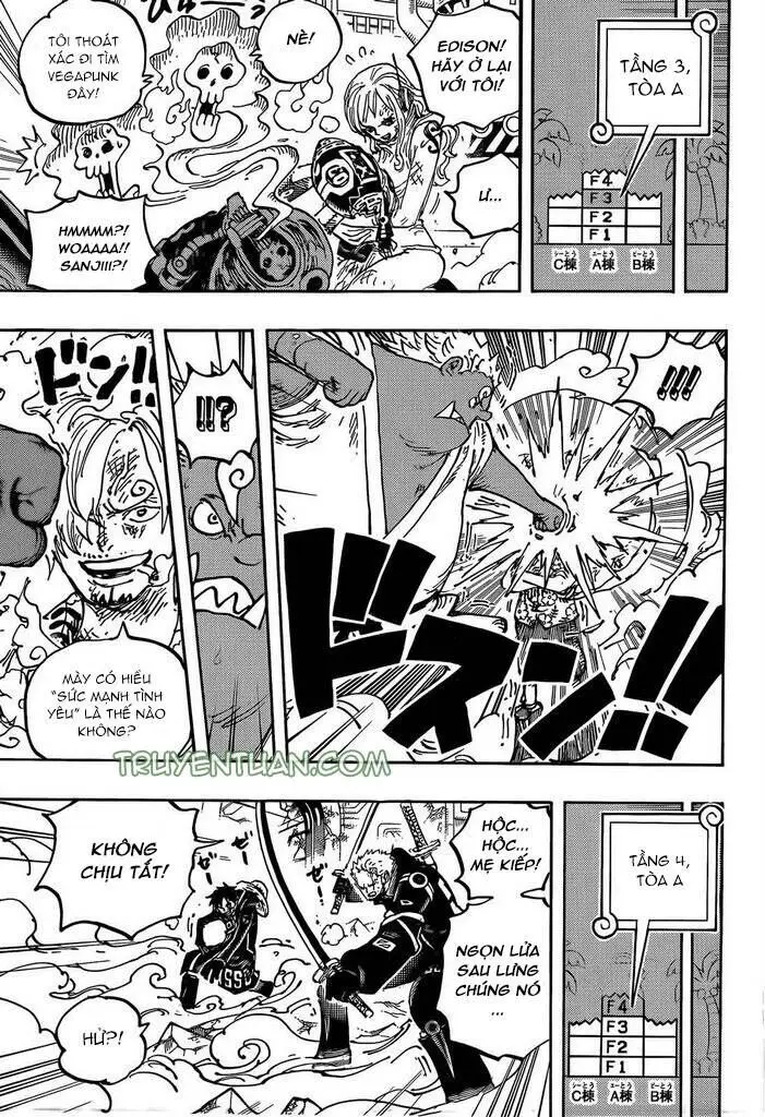 One Piece chương 1078, trang 7