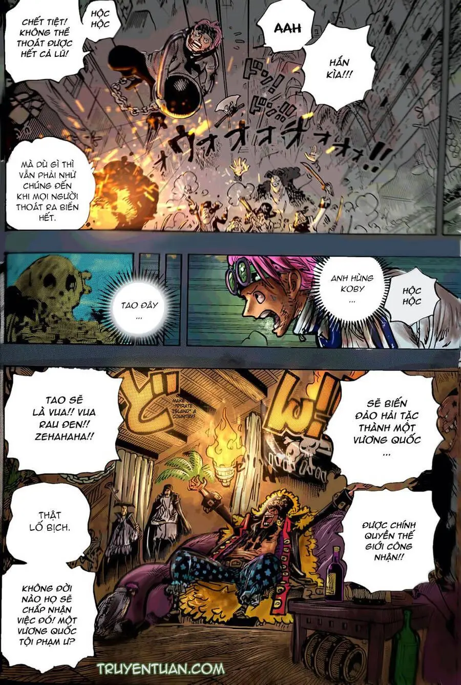One Piece chương 1080, trang 6