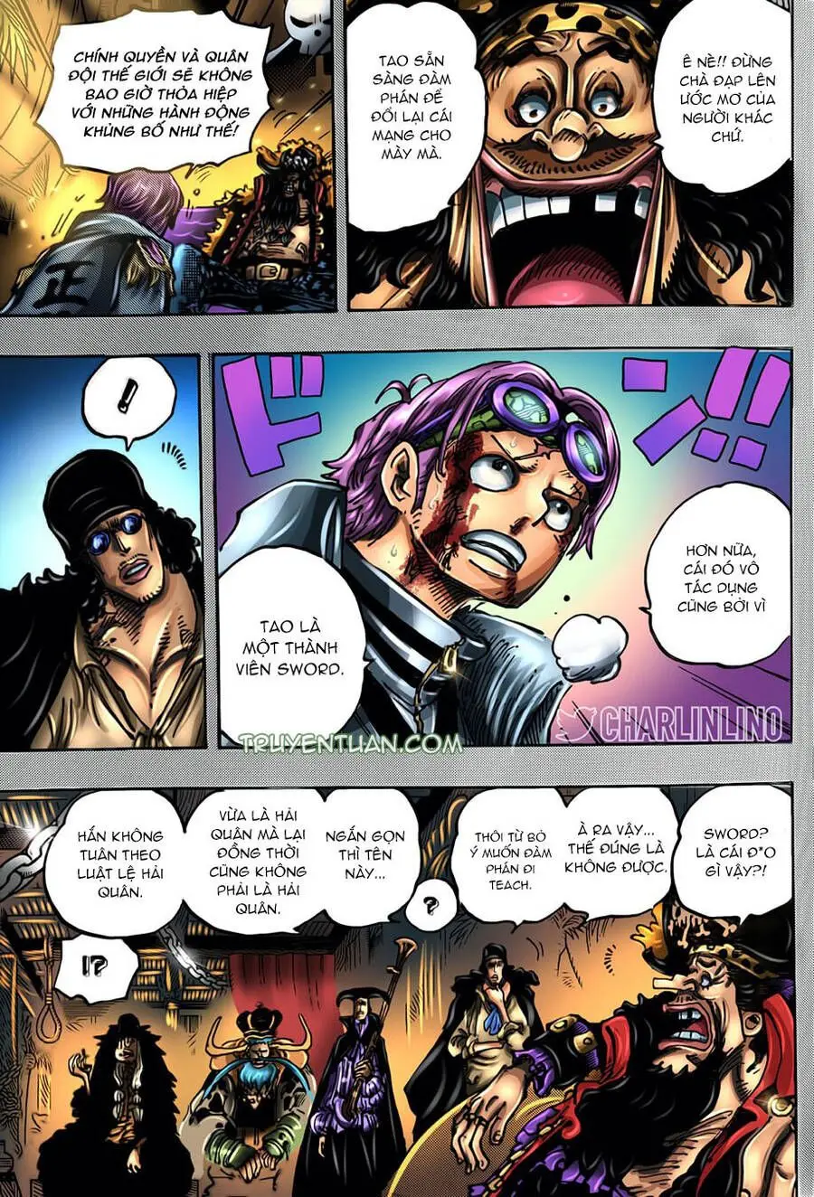 One Piece chương 1080, trang 7