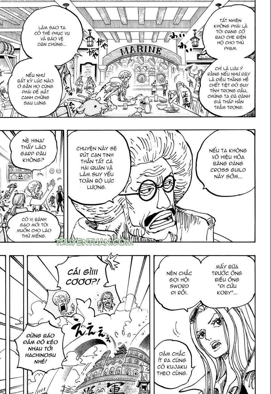 One Piece chương 1082, trang 3