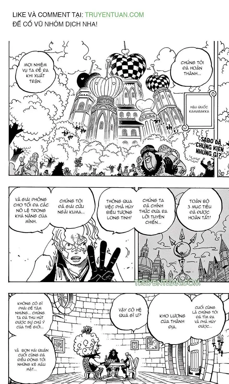One Piece chương 1083, trang 3