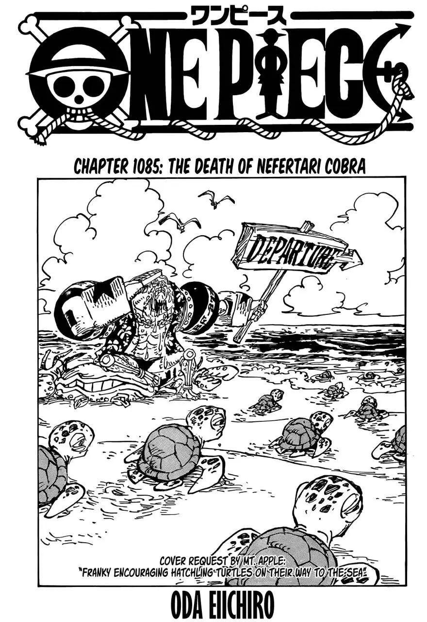 One Piece chương 1085, trang 2
