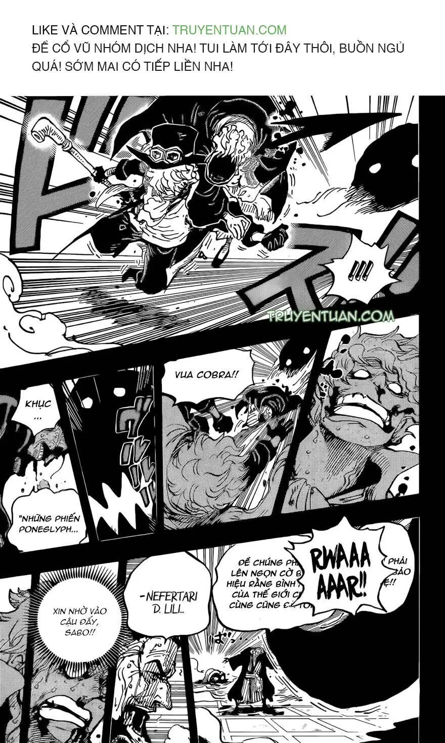 One Piece chương 1085, trang 10