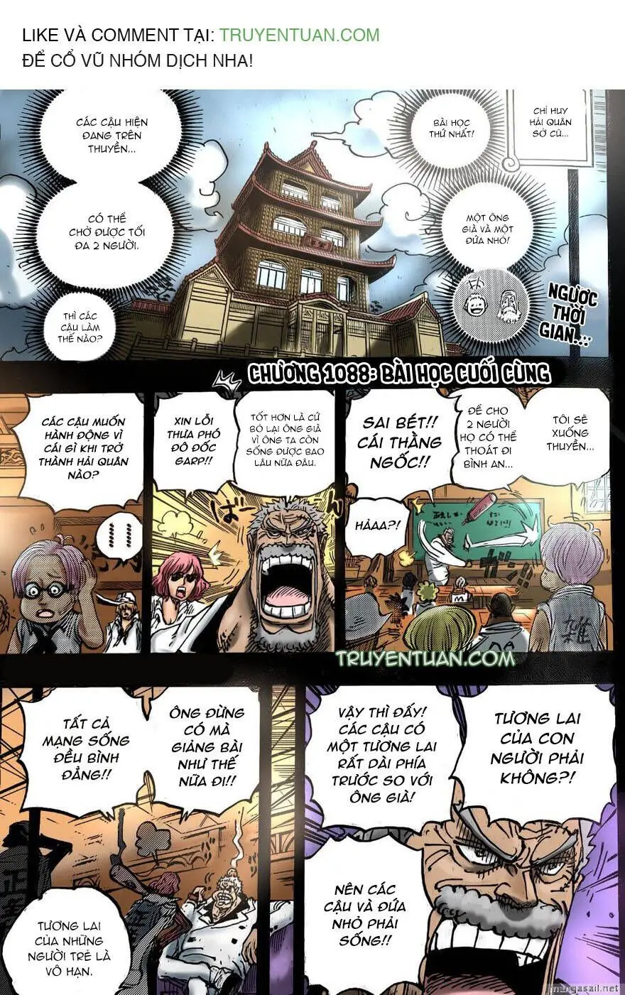 One Piece chương 1088, trang 3
