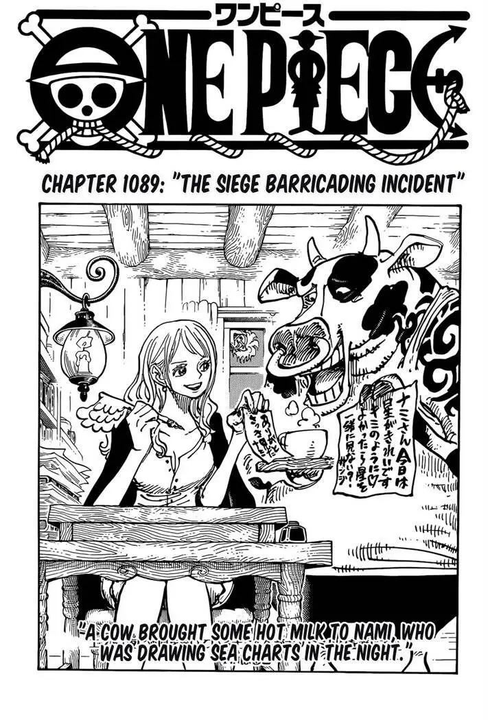 One Piece chương 1089, trang 3