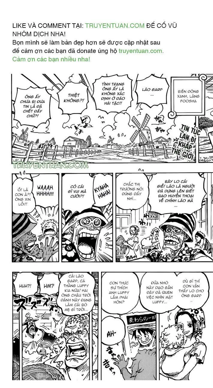 One Piece chương 1089, trang 4