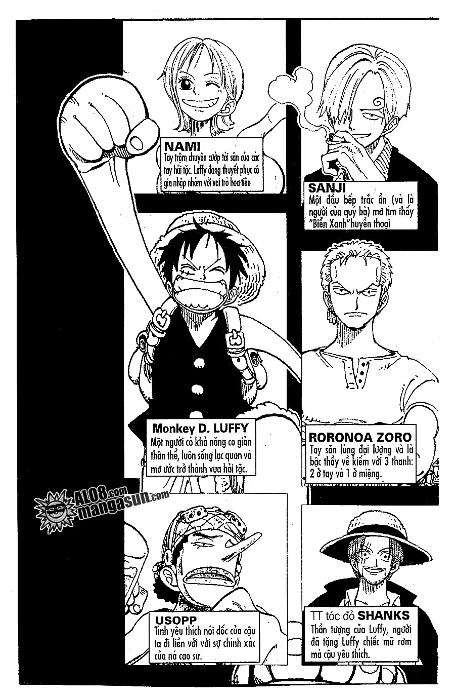 One Piece chương 109, trang 1