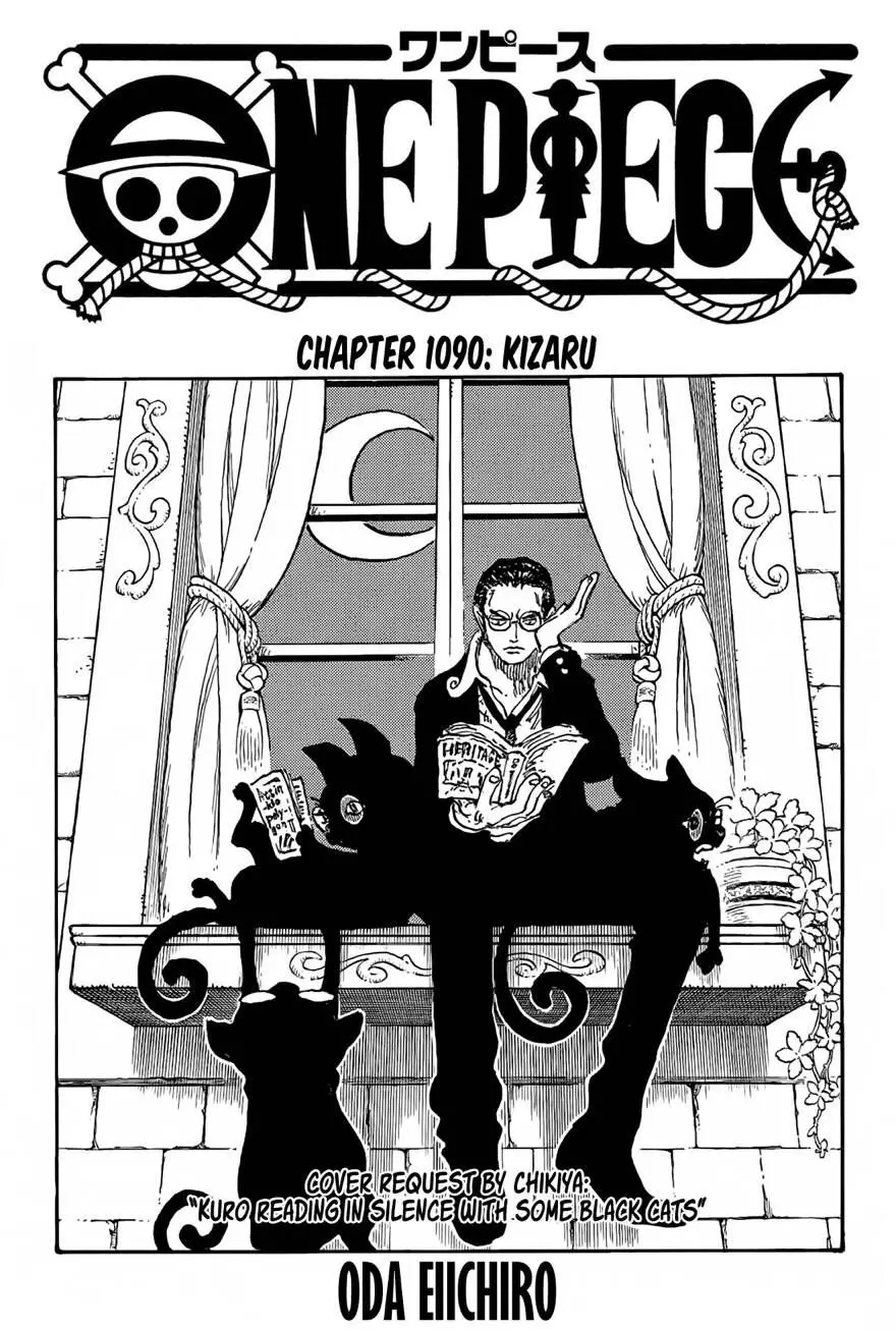One Piece chương 1090, trang 1