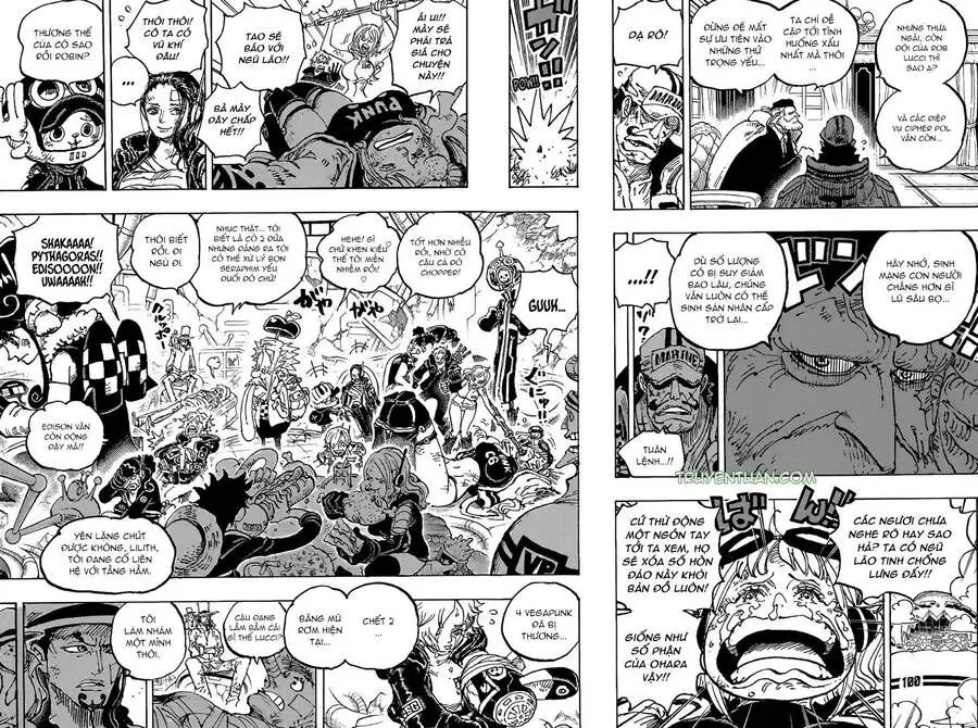 One Piece chương 1090, trang 3