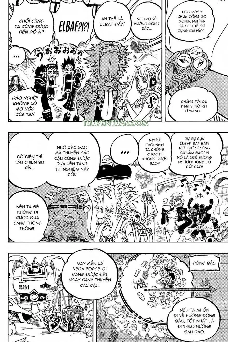 One Piece chương 1090, trang 7