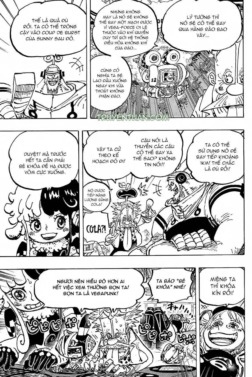 One Piece chương 1090, trang 8