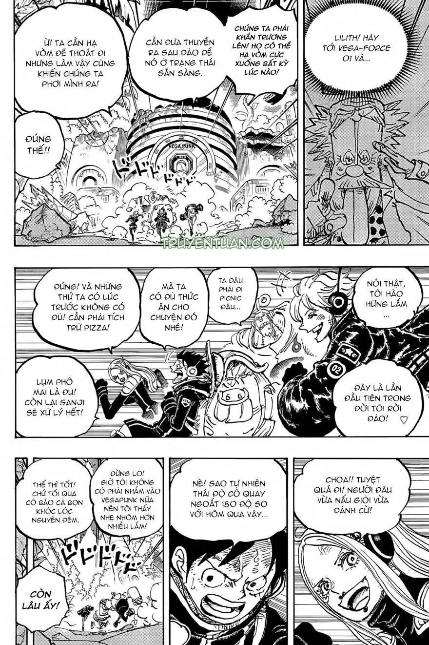 One Piece chương 1090, trang 9
