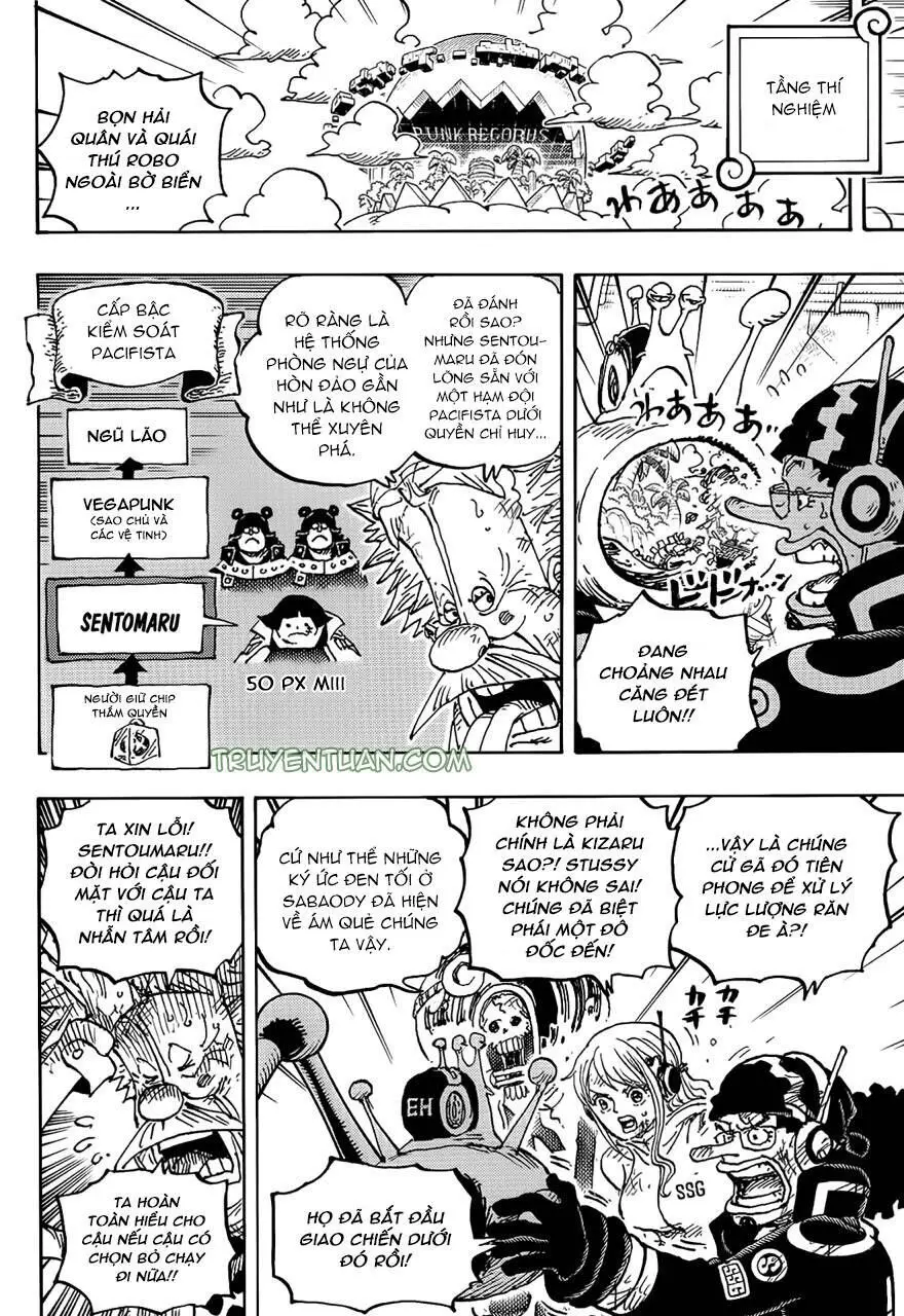 One Piece chương 1091, trang 6
