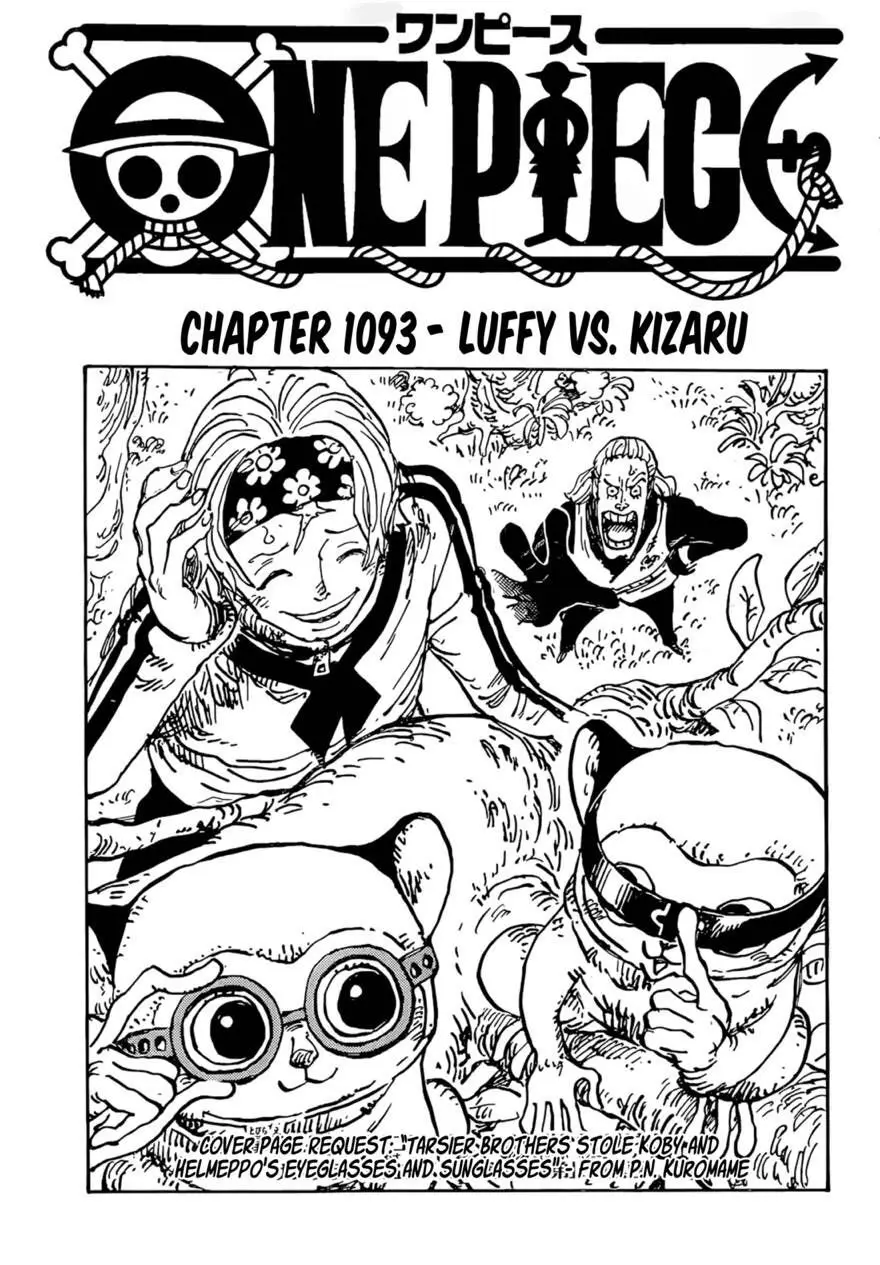 One Piece chương 1093, trang 1