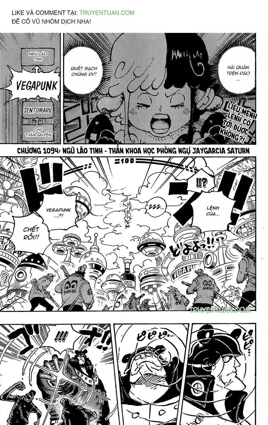 One Piece chương 1094, trang 5