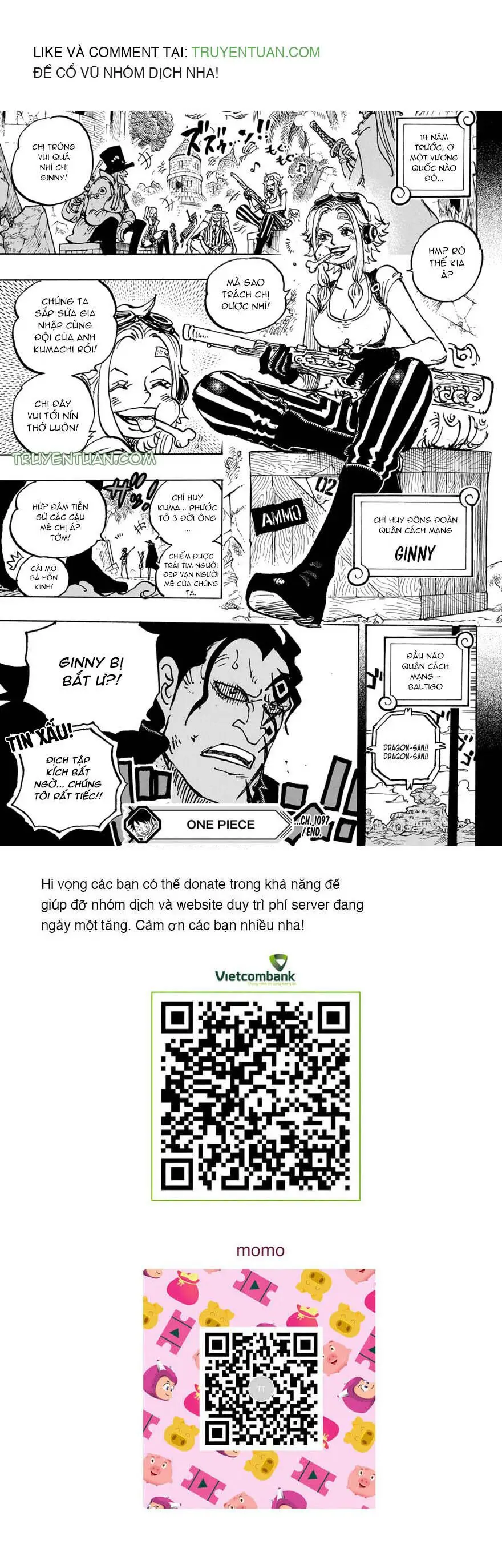 One Piece chương 1097, trang 14