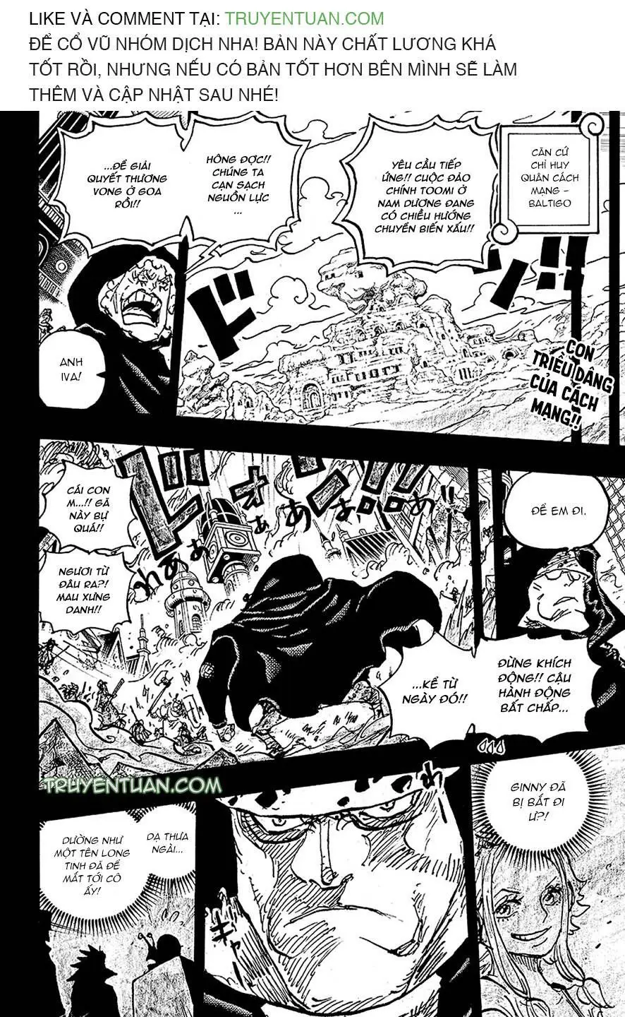 One Piece chương 1098, trang 3