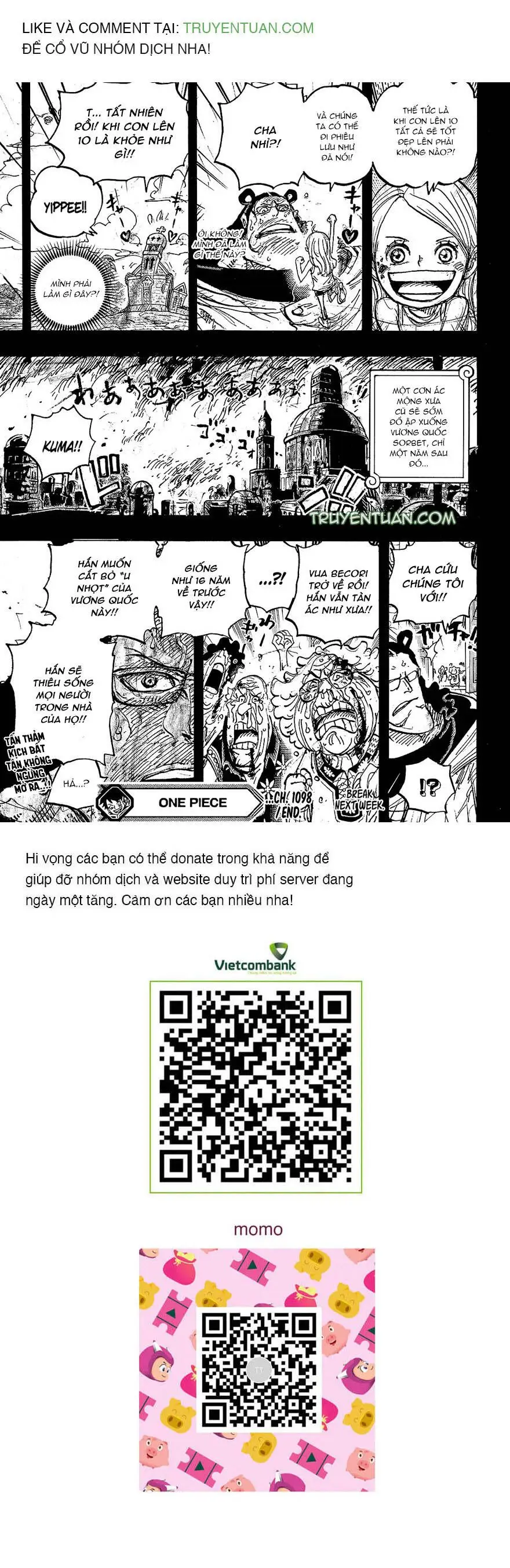 One Piece chương 1098, trang 16