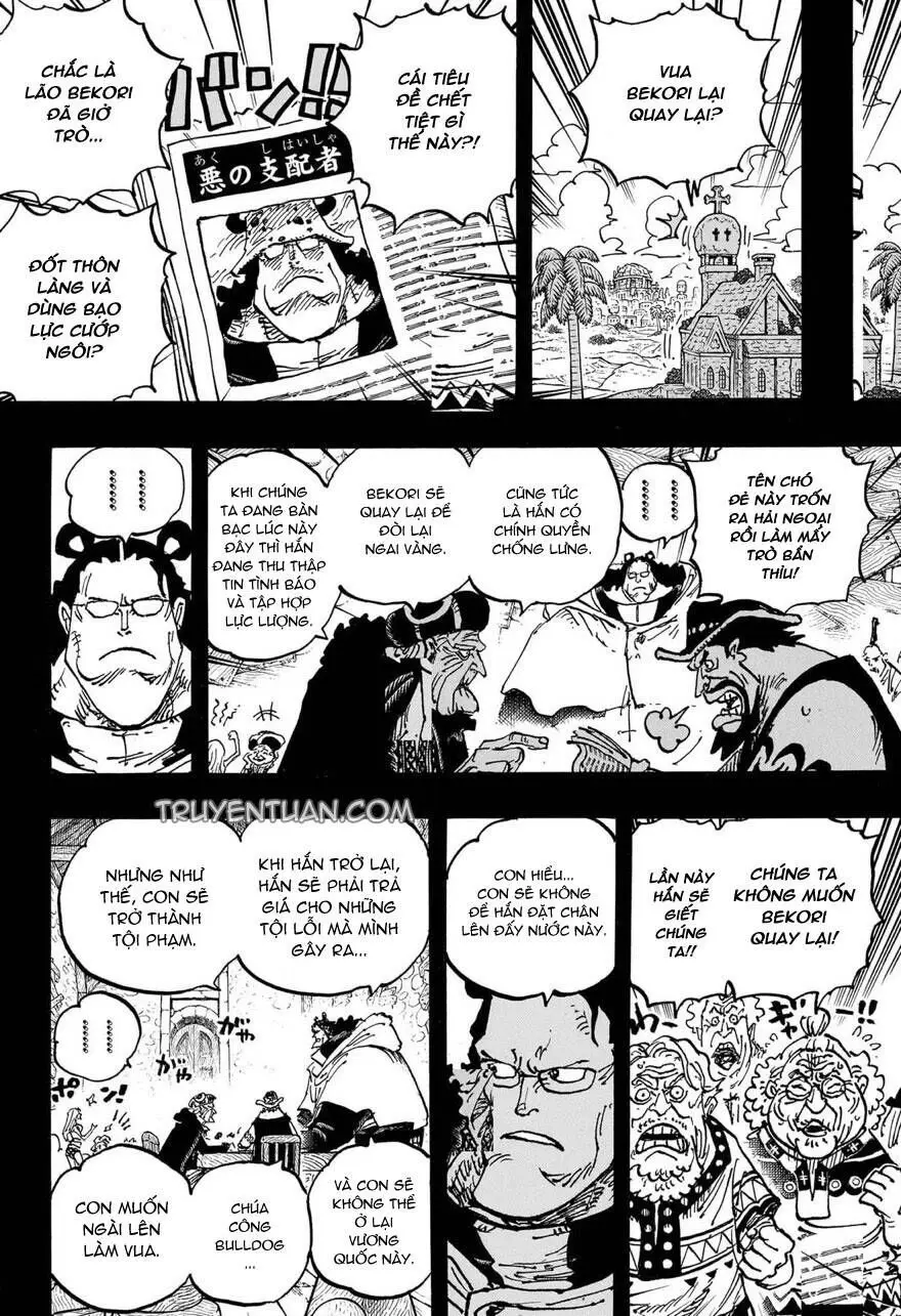 One Piece chương 1099, trang 9