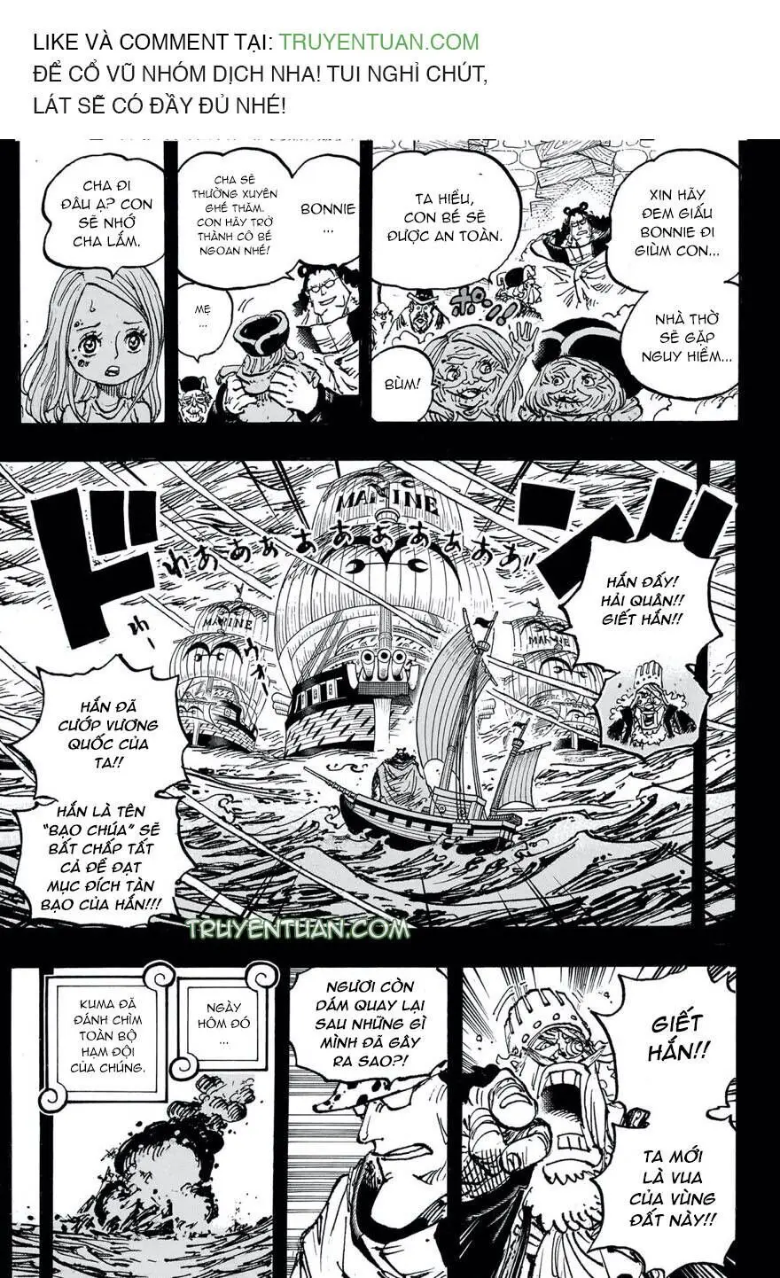 One Piece chương 1099, trang 10