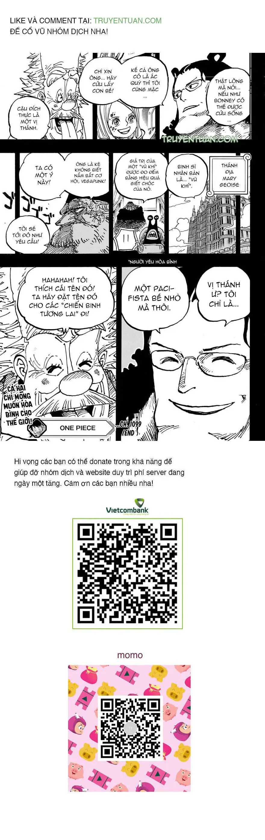 One Piece chương 1099, trang 18