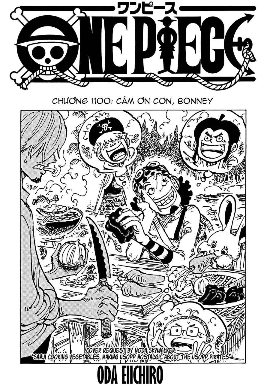 One Piece chương 1100, trang 2