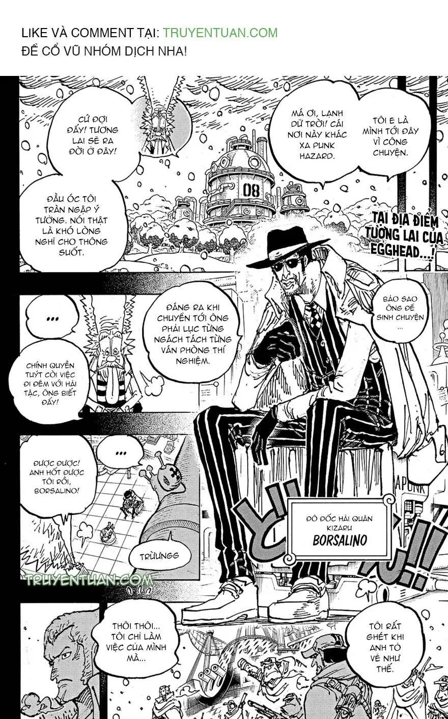 One Piece chương 1100, trang 3