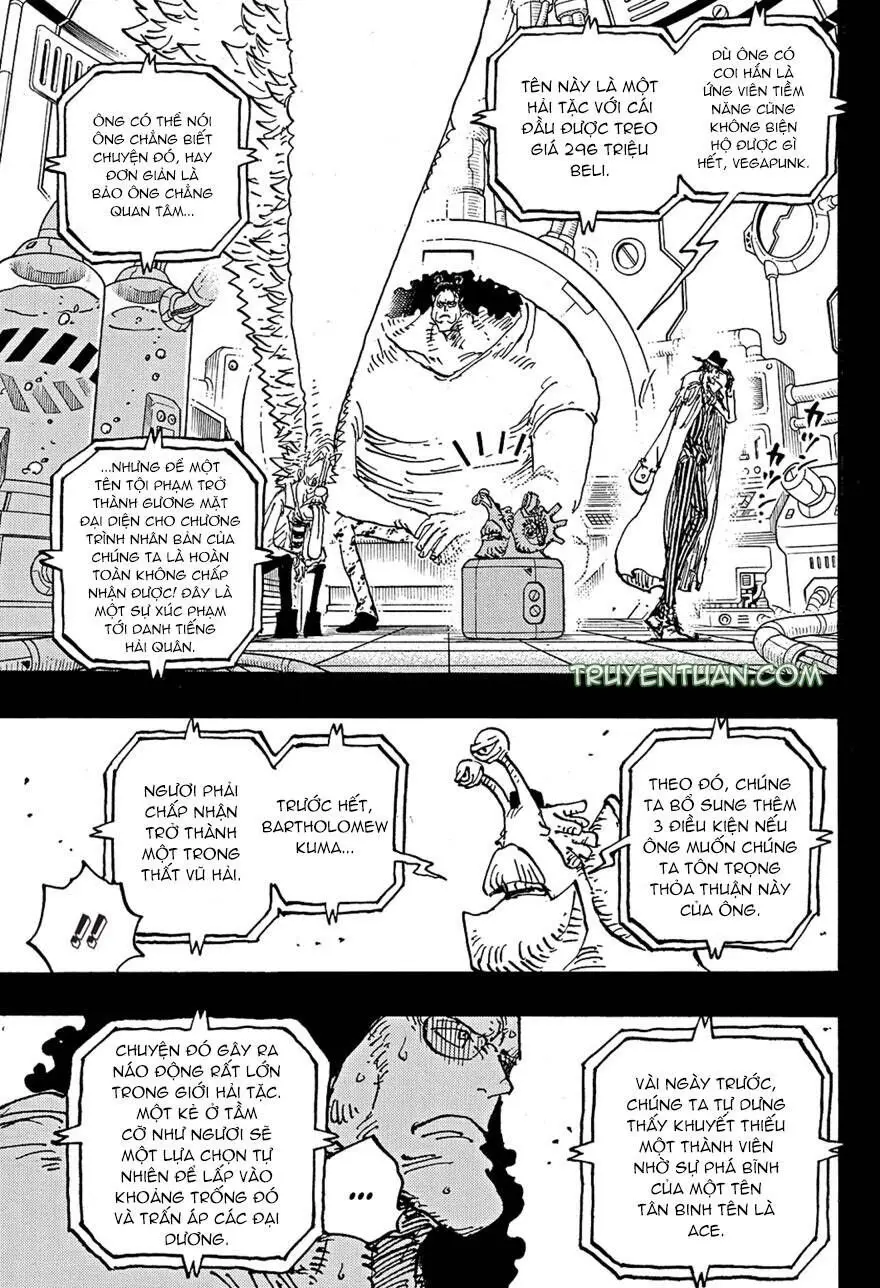 One Piece chương 1100, trang 4
