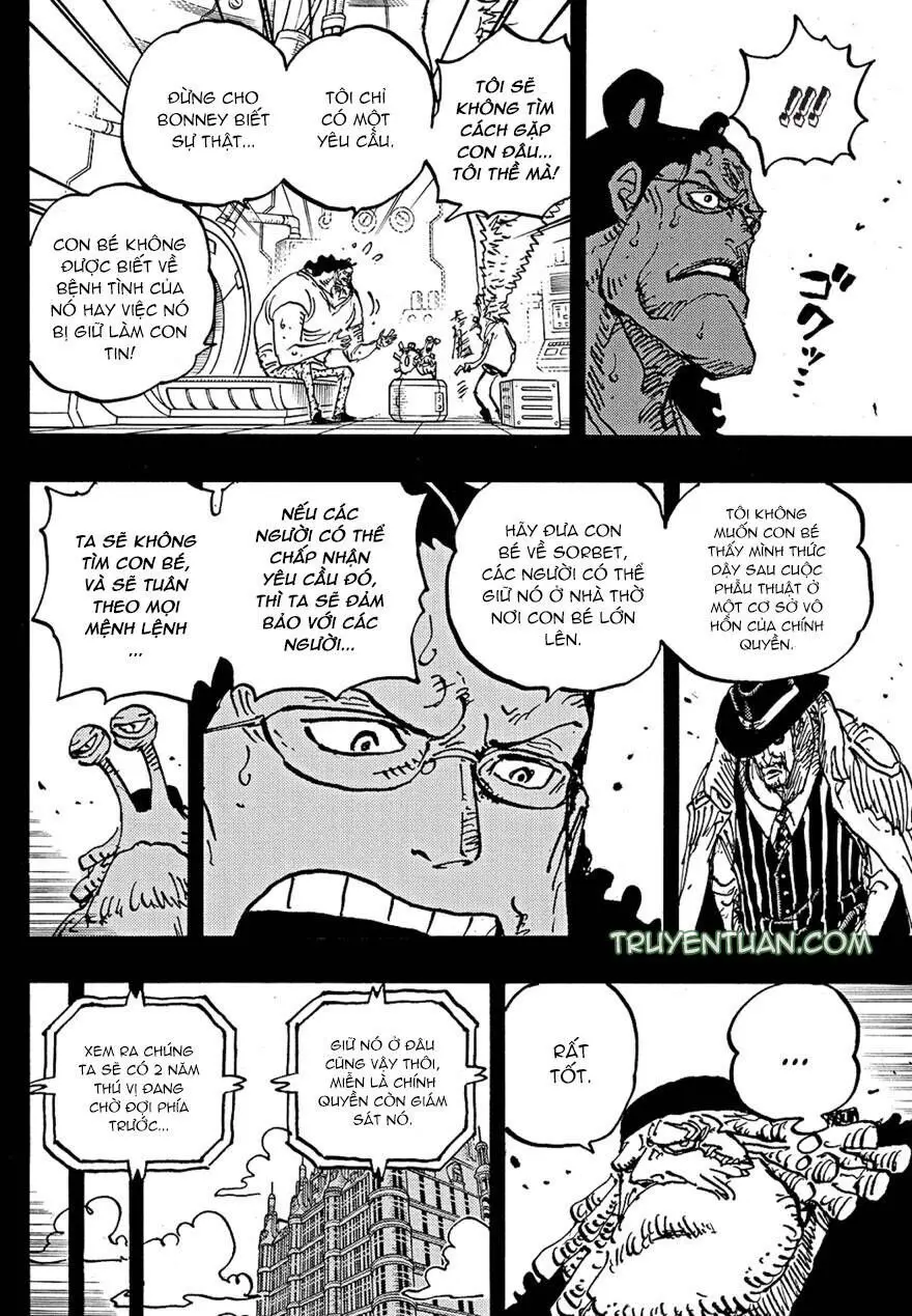 One Piece chương 1100, trang 9